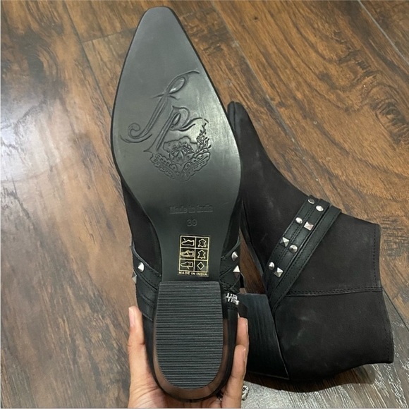 Free People Chesa vintage bootie studded and side zipper - Picture 10 of 12